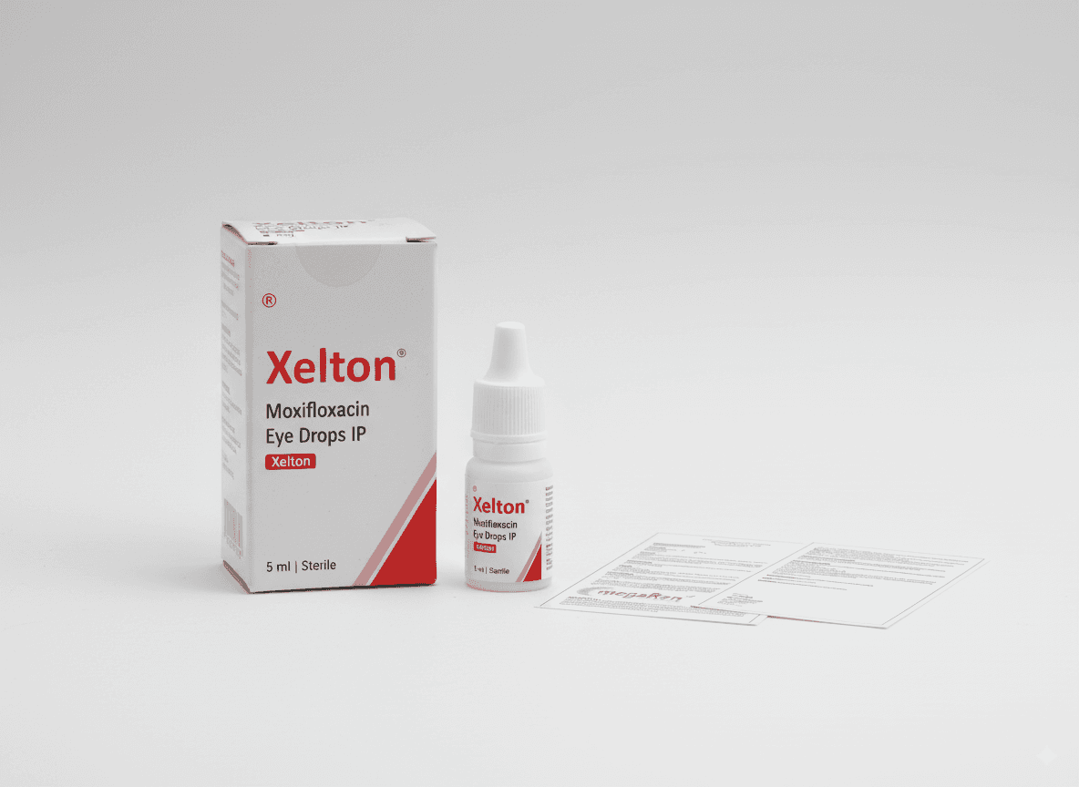 Moxifloxacin Eye Drops IP 0.5%