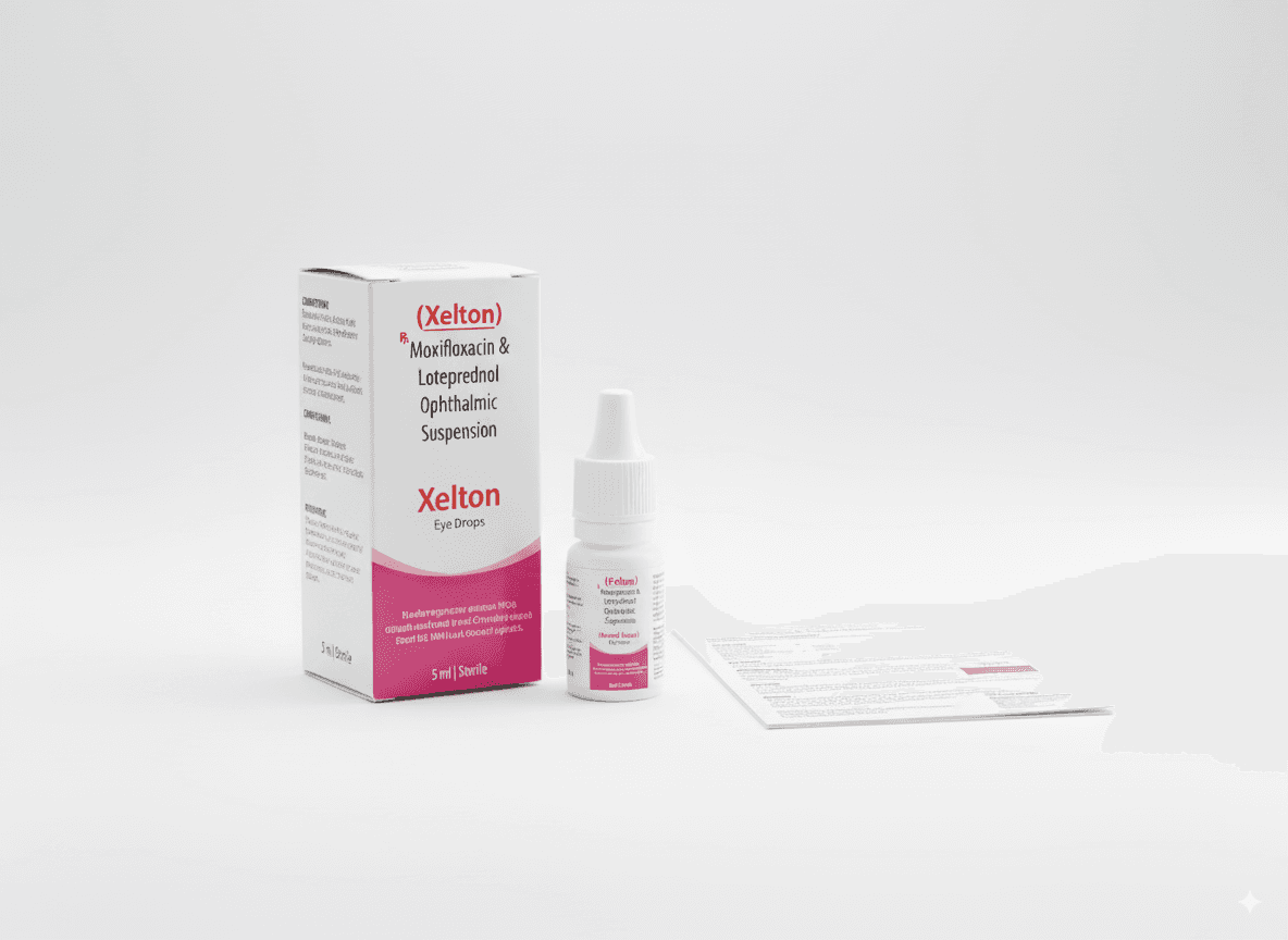 Moxifloxacin & Loteprednol Etabonate Ophthalmic Suspension
