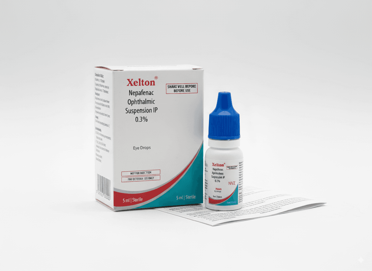 Nepafenac Ophthalmic Suspension IP 0.3%